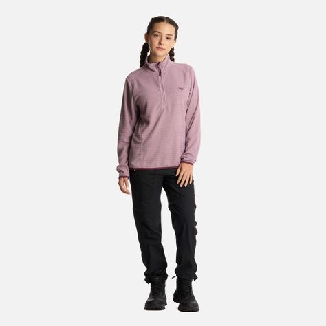 Polerón Teen Girl Mild Nano-F 14 Zip Malva Lippi I25-4