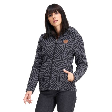 Chaqueta Mujer Bi-polar Grafito Haka Honu-1