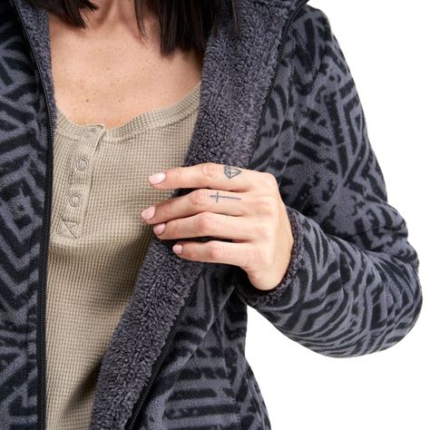 Chaqueta Mujer Bi-polar Grafito Haka Honu-3