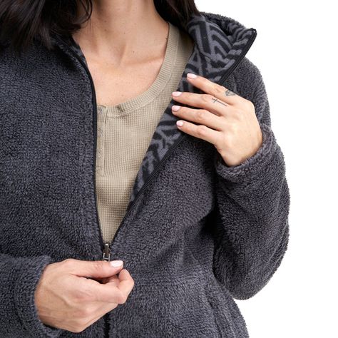 Chaqueta Mujer Bi-polar Grafito Haka Honu-6