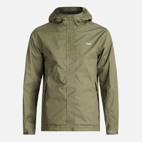 Chaqueta Hombre Blizzard B-Dry Hoody Jacket Verde Oliva Lippi-0