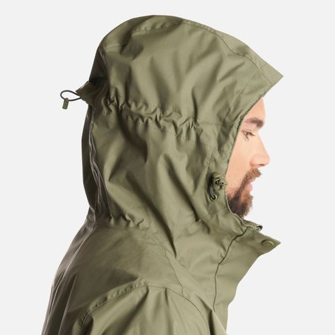 Chaqueta Hombre Blizzard B-Dry Hoody Jacket Verde Oliva Lippi-6