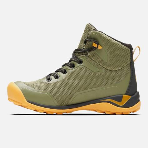 Botín Niño  Intense Hike Kids Mid Verde Mostaza Lippi TT23-1