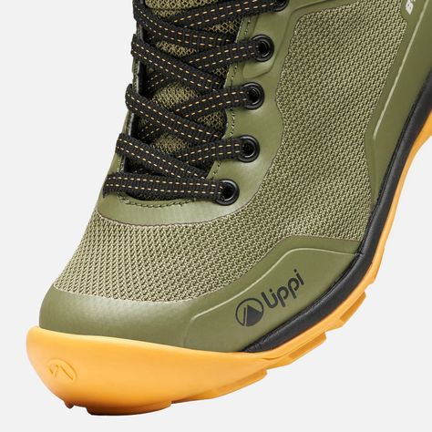 Botín Niño  Intense Hike Kids Mid Verde Mostaza Lippi TT23-6