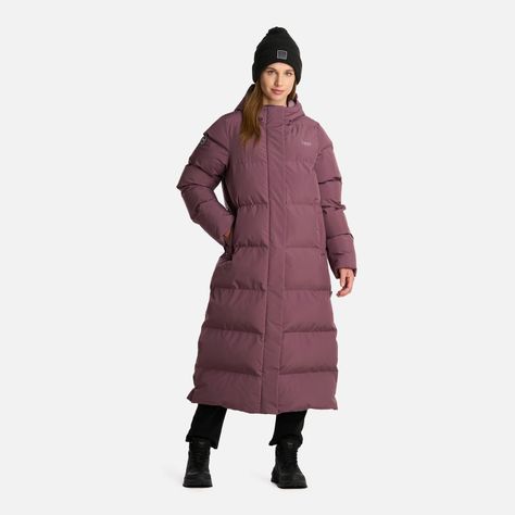 Chaqueta Mujer Long And Warm SteamPro Hoody Morado Lippi I25-0