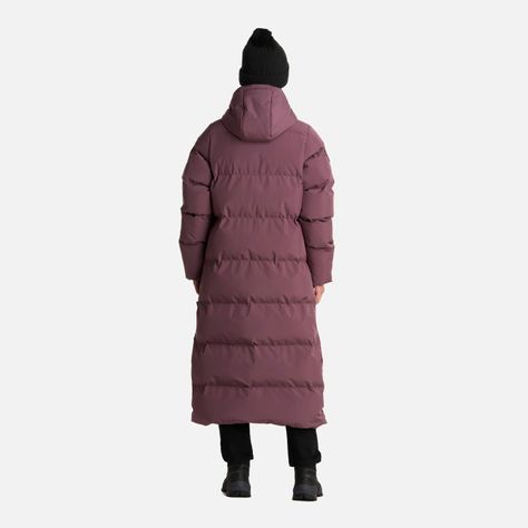 Chaqueta Mujer Long And Warm SteamPro Hoody Morado Lippi I25-2
