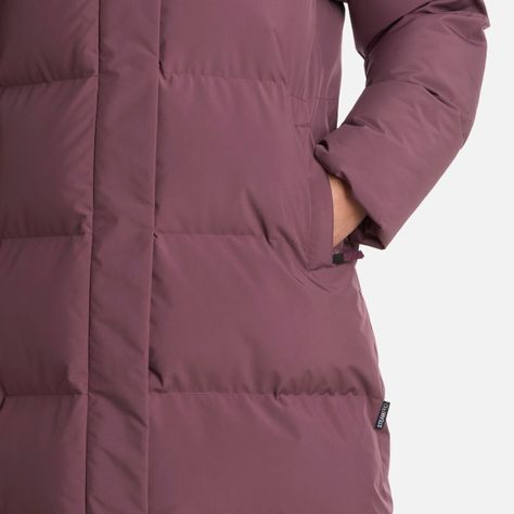 Chaqueta Mujer Long And Warm SteamPro Hoody Morado Lippi I25-4