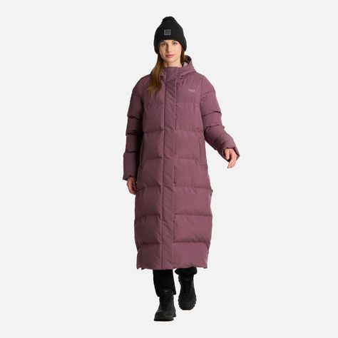 Chaqueta Mujer Long And Warm SteamPro Hoody Morado Lippi I25-7
