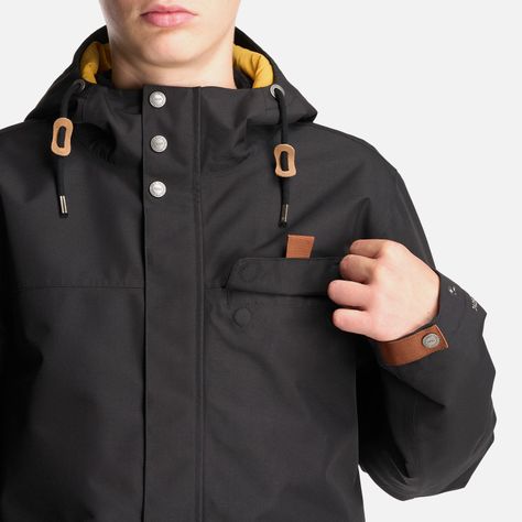Chaqueta Teen Boy Rainy B-Dry Hoody Jacket Negro Lippi-5