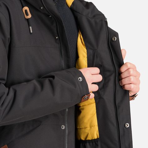 Chaqueta Teen Boy Rainy B-Dry Hoody Jacket Negro Lippi-7