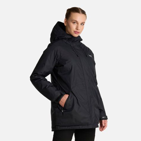 Chaqueta Mujer Gunther B-Dry Hoody Jacket Negro Lippi I25-1