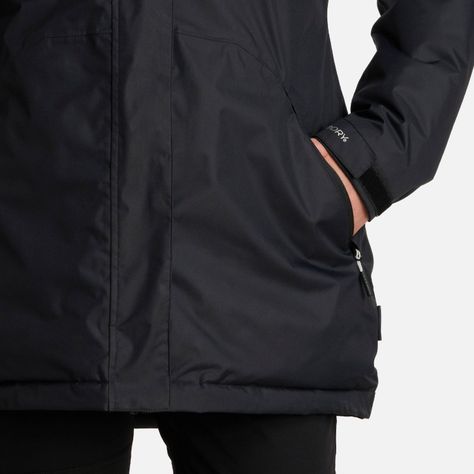Chaqueta Mujer Gunther B-Dry Hoody Jacket Negro Lippi I25-4