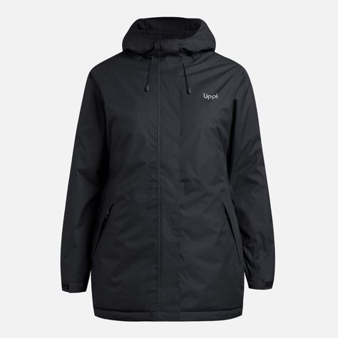 Chaqueta Mujer Gunther B-Dry Hoody Jacket Negro Lippi I25-8