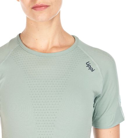 Primera Capa Mujer Skintec 1000 Seamless Short Sleeve Jade Lippi-6