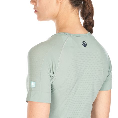Primera Capa Mujer Skintec 1000 Seamless Short Sleeve Jade Lippi-7