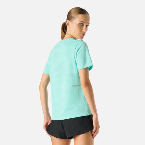 Polera Mujer Built To Move Pro T-Shirt Jade Vulcano-3