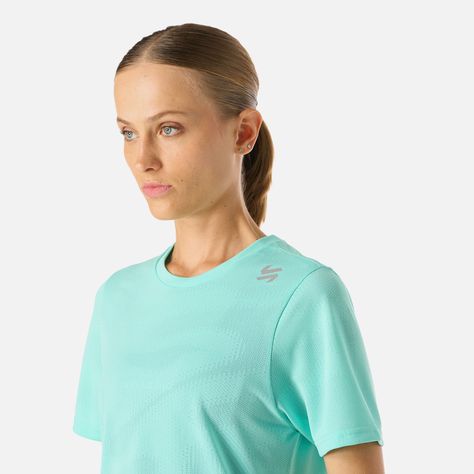 Polera Mujer Built To Move Pro T-Shirt Jade Vulcano-4