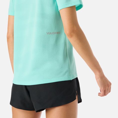 Polera Mujer Built To Move Pro T-Shirt Jade Vulcano-5