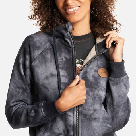 Poleron Mujer Refugia-T Negro Haka Honu-5