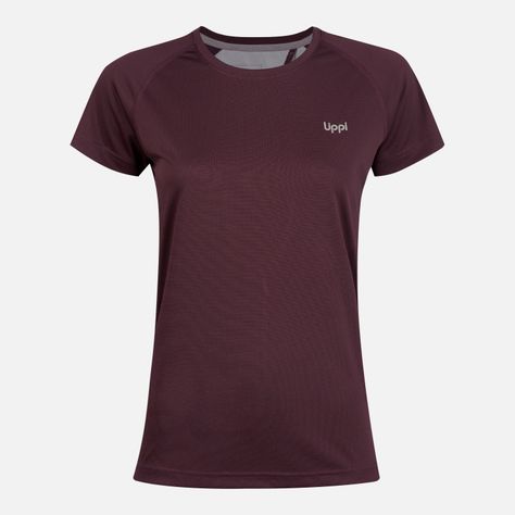 Polera Mujer Core Q-Dry Breathing T-Shirt Burdeo Lippi-0
