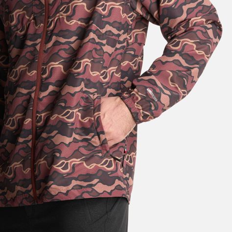 Chaqueta Hombre Aperrao Print Vino Haka Honu-4