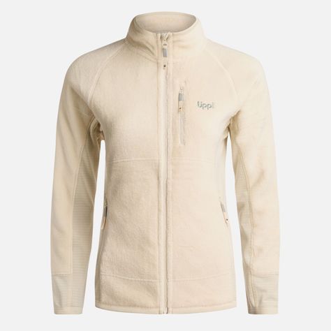 Chaqueta Mujer Numan Shaggy-Pro Jacket Crema Lippi-0