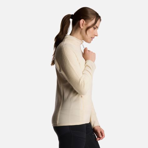 Chaqueta Mujer Numan Shaggy-Pro Jacket Crema Lippi-3