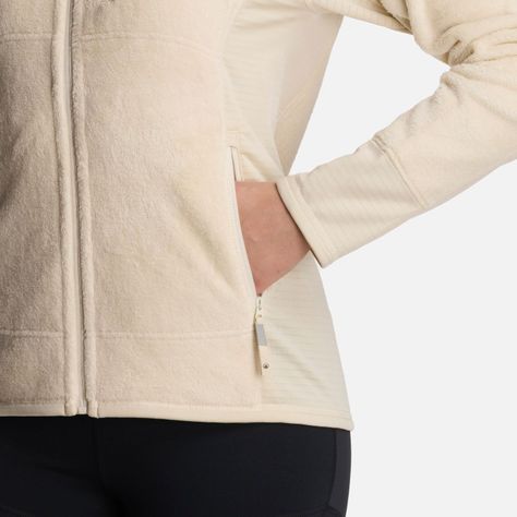 Chaqueta Mujer Numan Shaggy-Pro Jacket Crema Lippi-6