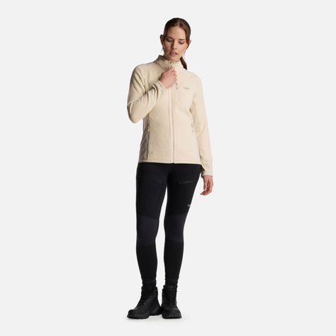 Chaqueta Mujer Numan Shaggy-Pro Jacket Crema Lippi-7