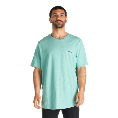 Polera Hombre Natural Celeste Haka Honu V22-1