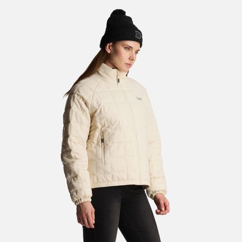 Chaqueta Mujer South Cold Steam Pro Jacket Crema Lippi-2