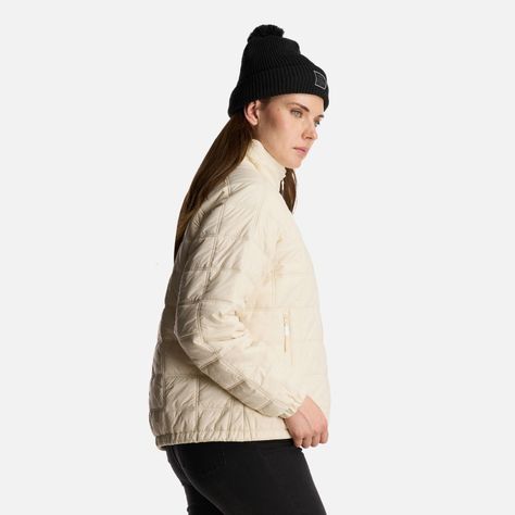 Chaqueta Mujer South Cold Steam Pro Jacket Crema Lippi-3