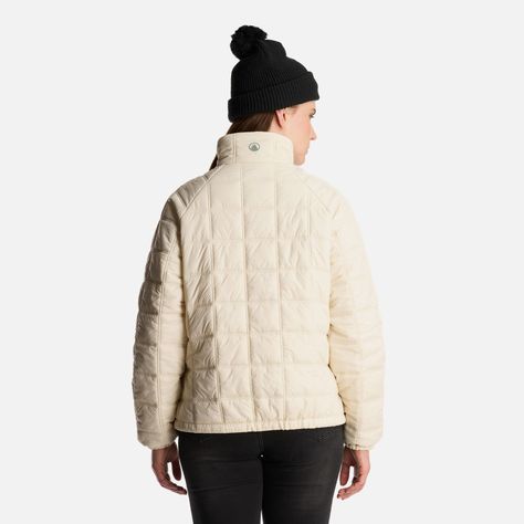 Chaqueta Mujer South Cold Steam Pro Jacket Crema Lippi-4