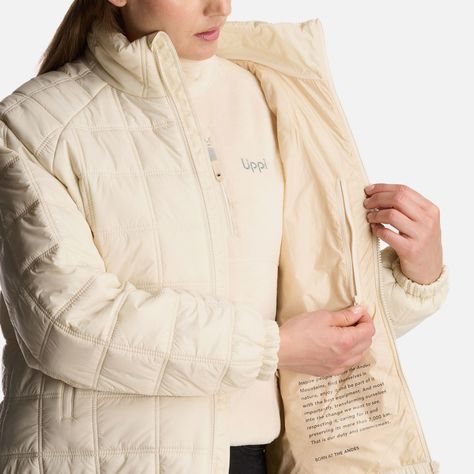 Chaqueta Mujer South Cold Steam Pro Jacket Crema Lippi-6