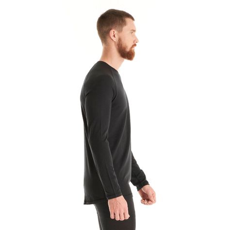 Primera Capa Hombre Carnero Top Negro Haka Honu I25-3