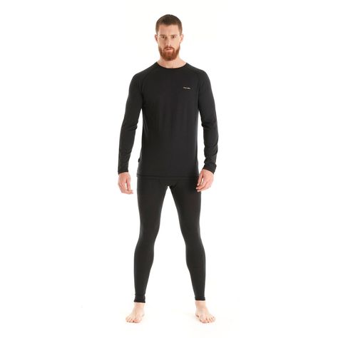 Primera Capa Hombre Carnero Top Negro Haka Honu I25-8