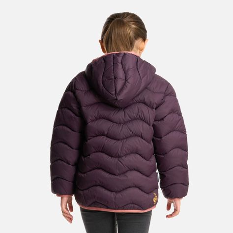 Chaqueta Niña Ultra Livianita Morado Oscuro Haka Honu-2