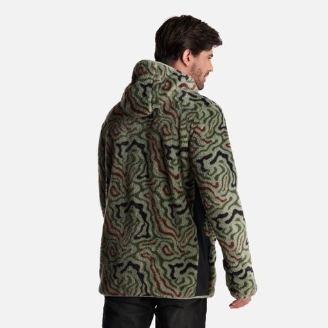 Poleron Hombre Calur-oso Print Verde Haka Honu-3