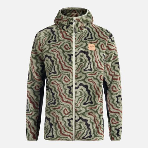 Poleron Hombre Calur-oso Print Verde Haka Honu-7