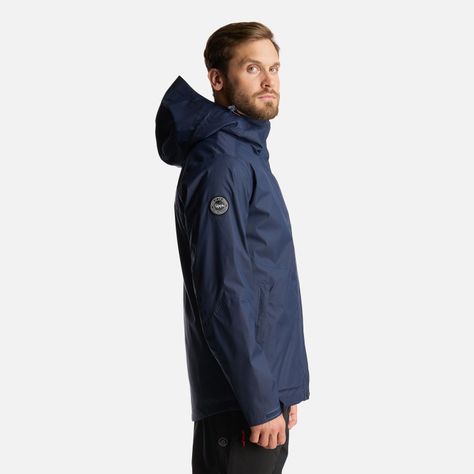 Chaqueta Hombre Blizzard B-Dry Hoody Jacket Azul Marino Lippi I24-3