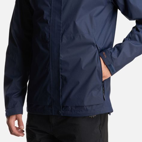 Chaqueta Hombre Blizzard B-Dry Hoody Jacket Azul Marino Lippi I24-6