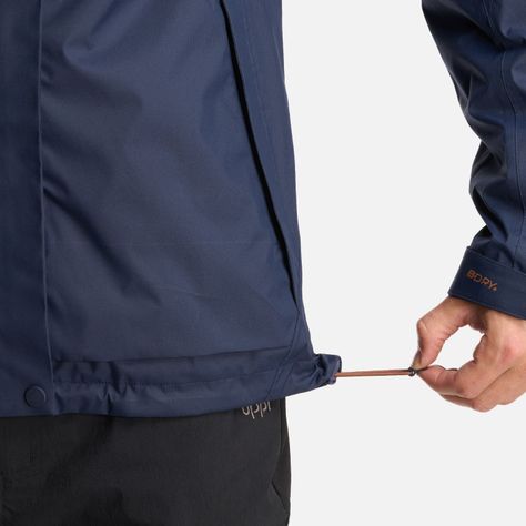 Chaqueta Hombre Blizzard B-Dry Hoody Jacket Azul Marino Lippi I24-7