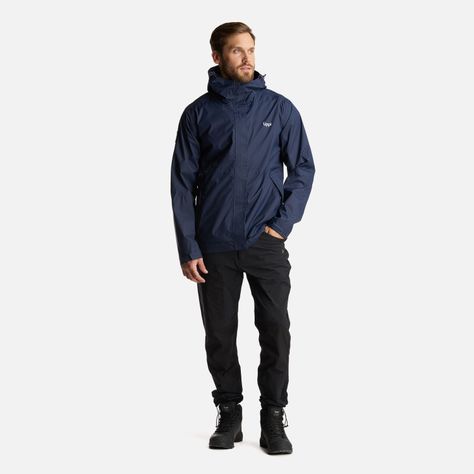 Chaqueta Hombre Blizzard B-Dry Hoody Jacket Azul Marino Lippi I24-8