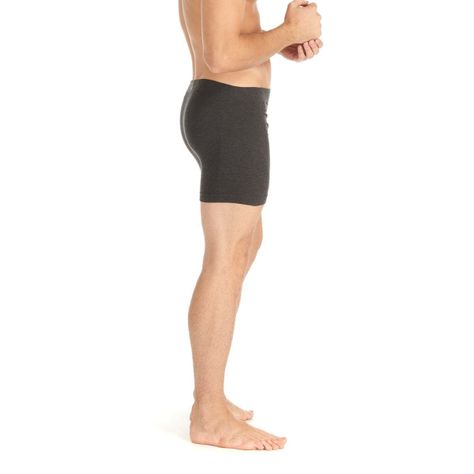Ropa Interior Hombre Pack Skintec Seamless Boxer Negro y Gris Oscuro Lippi V22-3