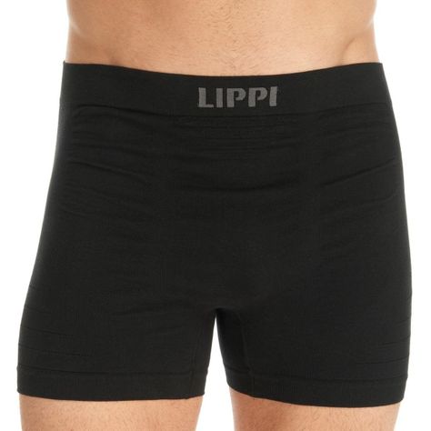 Ropa Interior Hombre Pack Skintec Seamless Boxer Negro y Gris Oscuro Lippi V22-6
