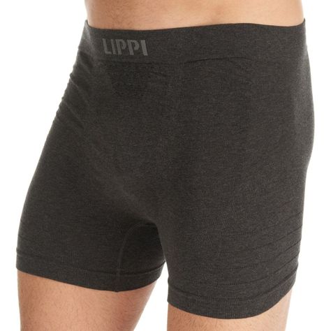 Ropa Interior Hombre Pack Skintec Seamless Boxer Negro y Gris Oscuro Lippi V22-7
