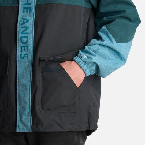 Chaqueta Teen Boy FirePlace B-Dry Jacket Negro Lippi-5
