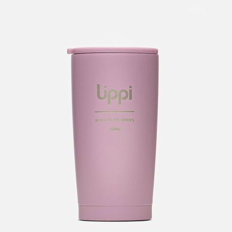 Vaso Light Steel Tumbler 600ml Rosa Oscuro Lippi-0