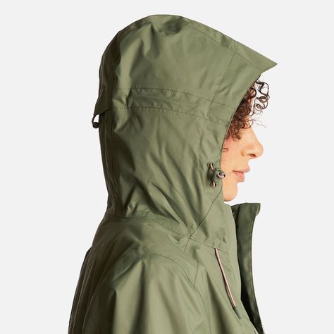 Chaqueta Mujer Kauai Verde Militar Haka Honu-9
