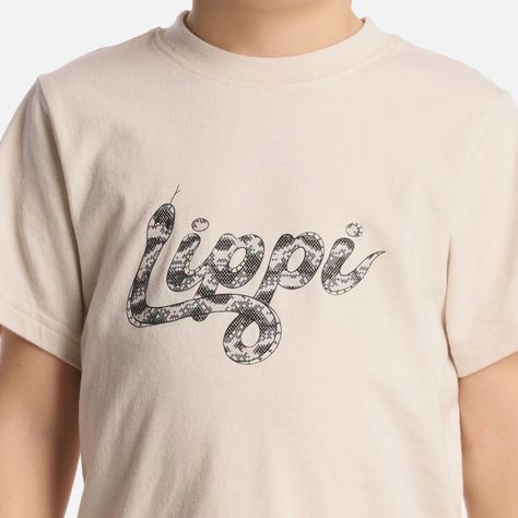 Polera Niño Logo Lippi T-Shirt Marfil Lippi-3